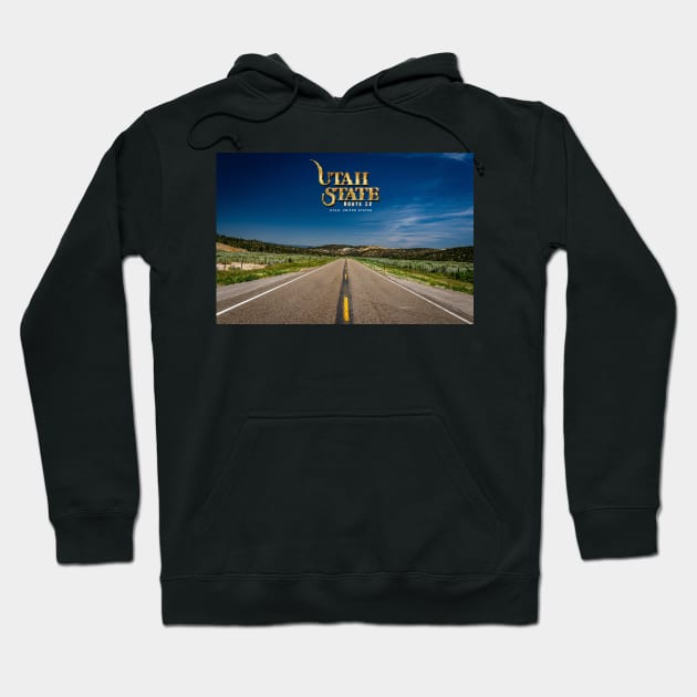 Utah State Route 12 Scenic Drive Hoodie by Gestalt Imagery